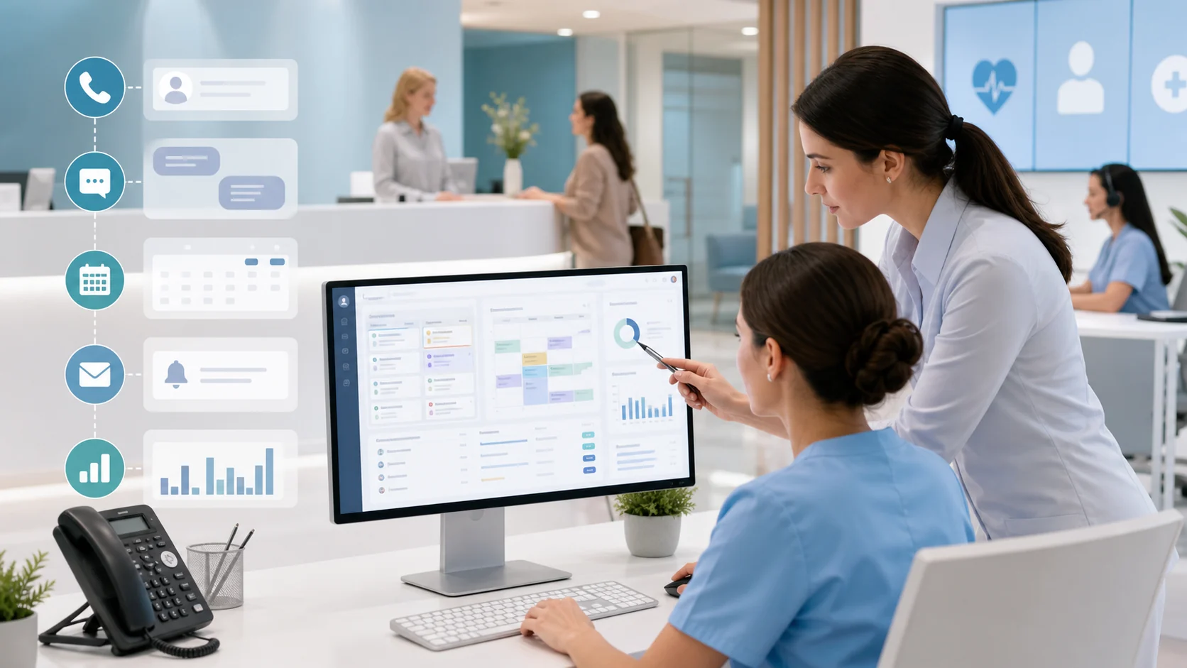 amoCRM для медицинского центра, запись пациентов, заявки, повторные визиты и аналитика