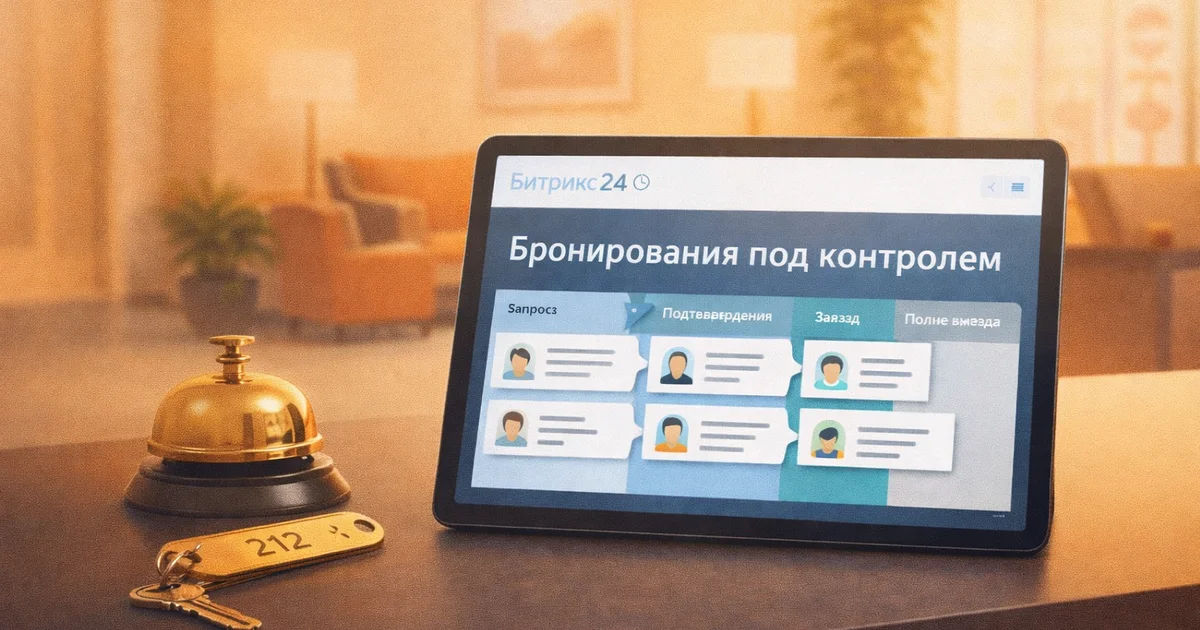 Битрикс24 для гостиницы и отеля