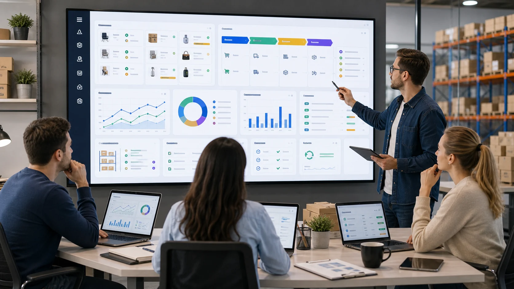 CRM для продавцов маркетплейсов, заказы, остатки, возвраты и аналитика